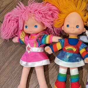 Vintage Hallmark Rainbow Brite and Friend Tickled Pink